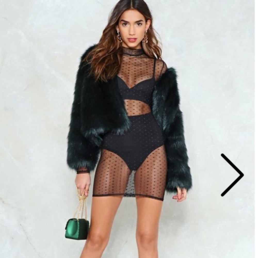 Mesh Bodycon dress